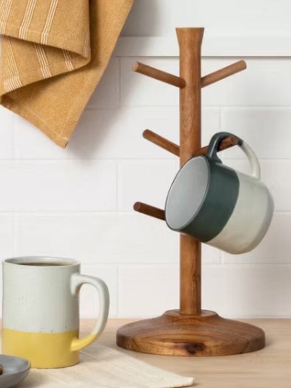 Wooden Mug Tree Brown - Hearth & Hand™ with Magnolia